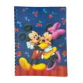 Blue Disney Mickey And Minnie Notebook - Mickey Minnie Mouse Spiral Notebook