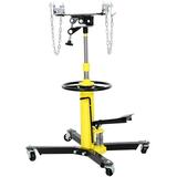 1660lbs Transmission Jacks Quick Lift Dual Spring Hydraulic Transmission Jack 2 Stage Hydraulic w/ 360Â° for car lift 0.75 Ton