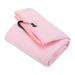 Uxcell 20 x16 Golf Towels Tri Fold Waffle Pattern Towels Soft Fiber with D Clip Pink