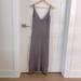 Zara Dresses | Knit Zara Midi/Maxi Dress Size Small. | Color: Gray | Size: S