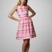 Lilly Pulitzer Dresses | Nwot Lilly Pulitzer "Eryn" Striped Silk Dress | Color: Pink/White | Size: 14