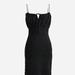 J. Crew Dresses | Nwt J Crew Smocked Linen Dress | Color: Black | Size: 10