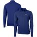 Men's Cutter & Buck Royal Toronto Blue Jays Virtue Eco Pique Recycled Quarter-Zip Pullover Top