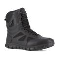 Reebok Sublite Cushion Waterproof 8 inch Soft Toe Tactical Boot w/Side Zip - Men's Black 10.5W 690774395398