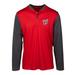 Men's Levelwear Red Washington Nationals Spector Quarter-Zip Pullover Top