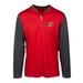 Men's Levelwear Red/Charcoal Carolina Hurricanes Spector Quarter-Zip Pullover Top