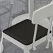 SHINYOK Rectangular 4 - Person 47.24" Long Outdoor Dining Set w/ Cushions Stone/Concrete in Black/Gray/White | 47.24 W x 23.62 D in | Wayfair
