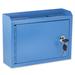AdirOffice Medium Size Steel Multi-Purpose Suggestion Drop Box w/ Suggestion Cards Steel in Blue | 7.5 H x 9.8 W x 3.4 D in | Wayfair