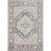 Gray 111 x 79 x 0.25 in Area Rug - Loloi II Oriental Machine Woven Polyester Area Rug in Charcoal/Ivory Polyester | 111 H x 79 W x 0.25 D in | Wayfair