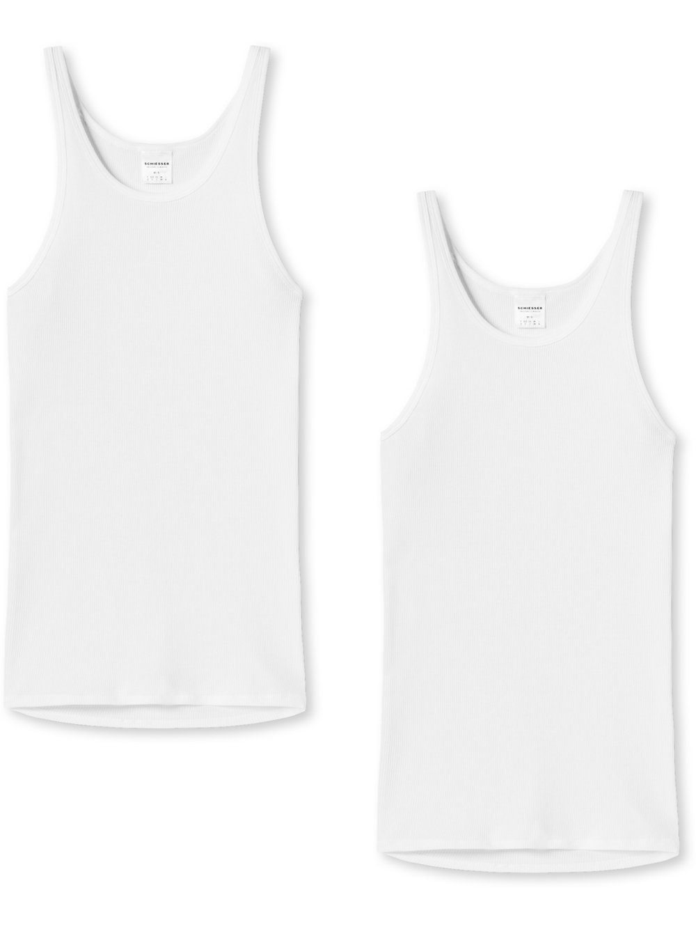 Schiesser Unterhemd Herren weiß, 5 Image