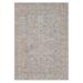 Brown/Gray 146 x 106 x 0.37 in Area Rug - Bungalow Rose Floral Vines w/ Border Area Rug in Silver/ | 146 H x 106 W x 0.37 D in | Wayfair