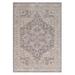 White 60 x 36 x 0.37 in Area Rug - Bungalow Rose Oriental Medallion Machine Woven Area Rug | 60 H x 36 W x 0.37 D in | Wayfair