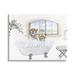 Stupell Industries Cheetah Duo Bathtub Bathroom Scene by Lanie Loreth - Wrapped Canvas Graphic Art Canvas in White | 36 H x 48 W x 1.5 D in | Wayfair