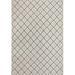 Gray 87 x 26 x 0.27 in Area Rug - Union Rustic Joryn Geometric Machine Made Indoor/Outdoor Area Rug in Ivory/ | 87 H x 26 W x 0.27 D in | Wayfair