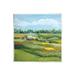 Stupell Industries Vast Meadow Countryside Farmland by Grace Popp - Painting Wood in Brown | 12 H x 12 W x 0.5 D in | Wayfair at-502_wd_12x12
