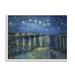 Stupell Industries Starry Night over Rhone Classic by Vincent Van Gogh - Painting Canvas in Blue/Green | 16 H x 20 W x 1.5 D in | Wayfair