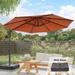 BONOSUKI Outdoor 11Ft UV Protection Patio Cantilever Umbrella w/Base