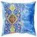 Canvello Decorative Velvet Throw Pillow - 20'' X 20'' - Navy Blue - 20'' X 20''