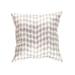 Canvello Turkish Handmade Decorative Silk Pillow - 20" X 20" - Gray - 20''X20''