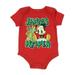 Disney Baby Boys Mickey Mouse SANTA S Little HELPER Christmas Bodysuit (0-3 Months)