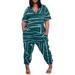 Women s Jumpsuits Rompers & Overalls Comfortable V Neck Short Sleeve With Pockets Wide Shorts Jumpers for Women