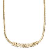 BaubleBar New York Mets Curb Necklace