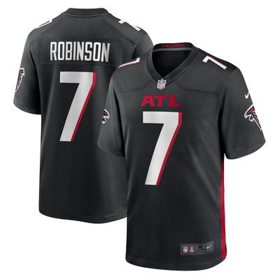 Atlanta Falcons Nike Heimtrikot – Schwarz – Draft Pick 1 – Herren Image