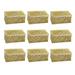Tinksky 12pcs Hollow Candy Storage Boxes Square Candy Holder Wedding Gift Boxes Container (Golden)