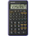 Sharp EL-501T calculator Pocket Scientific Black. Purple