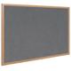 Bi-Office FB0742239 insert notice board Indoor Grey Wood