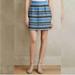 Anthropologie Skirts | Anthropologie "Nomad By Morgan Carper" Mini Skirt | Color: Blue/Cream | Size: Xsp