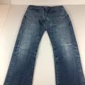 Levi's Jeans | Levi's Made & Crafted Jeans Men's 31 X 31* Tack Slim Fit Blue Distressed Denim | Color: Blue | Size: 31