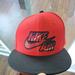 Nike Accessories | Nike True Air Mens Snapback Hat Red Black Cap Adjustable Nike Air | Color: Black/Red | Size: Os