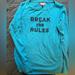 Lilly Pulitzer Sweaters | Lilly Pulitzer Break The Rules Sweater - Rare Find | Color: Blue | Size: M