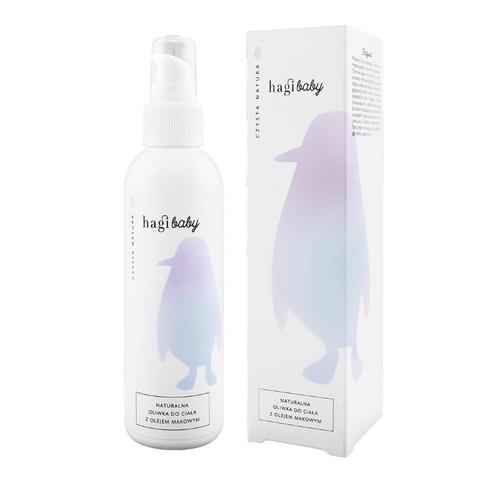 Hagi Cosmetics – Baby Care Body Oil W Poppy Seed Oil Babycreme & Öle 150 ml