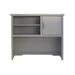 Latitude Run® Briseidy 42" H x 47" W x 13" D Hutch Wood in Black | 42 H x 47 W x 13 D in | Wayfair 33A13FD9908B4D73B376B82AF56A0C78