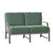 Woodard Seal Cove 51.75" Wide Loveseat w/ Cushions Metal/Sunbrella® Fabric Included | Outdoor Furniture | Wayfair 1X0419-72-50N