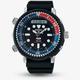 Seiko Mens Prospex PADI Solar Black Dial Rubber Strap Watch SNJ027P1