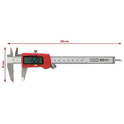 Ks Tools Digital-Messschieber 0-150 mm [Hersteller-Nr. 300.0532] Image
