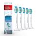 Philips Sonicare Genuine SimplyClean Replacement Toothbrush Heads 5 Brush Heads White HX6015/03