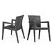 Montana Set of 4 Stackable Armchair-Anthracite