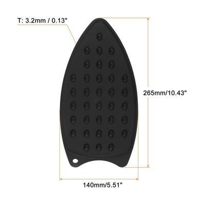 1pcs Silicone Iron Rest Pad Hot Resistant Mat Iron Rest Plate