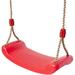 Blublu Park Swing Seats for Swing Sets Kids Plastic Swing Seat with Rope for Outdoor Indoor Tree Swing Set Playground Red