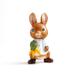 Easter Resin Rabbit with Carrots Outdoor Garden Statue Desktop Ornament Resin Rabbit Statues Easter Table Decoation For Home Office Easter Spring Gifts 2.67 x 3.18 x 6.14In 1Pc Brown