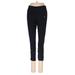 Nike Active Pants - Mid/Reg Rise Skinny Leg Cropped: Black Activewear - Women's Size X-Small