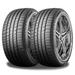 2 x KUMHO Ecsta PA51 245/45R19 102W XL UHP Performance All-Season 45K Mi. Tires 2248373 / 245/45/19 / 2454519