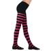 Rovga Little Boys Girls Socks Girls Tights Striped Tights For Children Panty Hose Length 69~72Cm Accessory Witch Carnival Theme Party