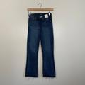 J. Crew Jeans | J. Crew Jeans Demi-Boot Crop Jeans Mountain Wash | Color: Blue | Size: 24