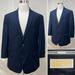 Michael Kors Suits & Blazers | Men's Michael Kors Navy Blue Wool Blend 2-Button Double Vent 48 Blazer Jacket | Color: Blue | Size: 48l