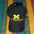 Adidas Accessories | New Adidas Vintage Michigan Wolverines Game Management Team Issued Dad Cap Hat | Color: Blue/Yellow | Size: Os